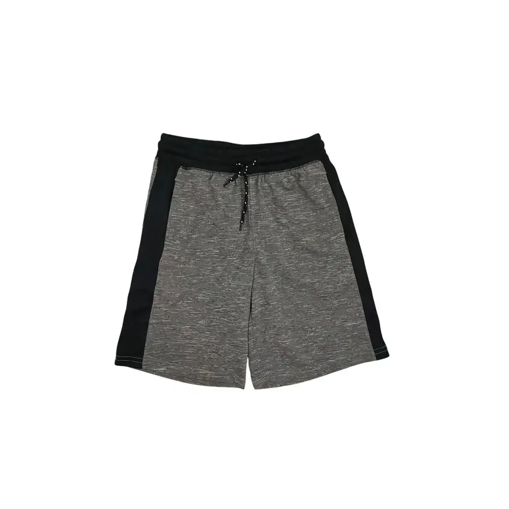 OskKosh Black Gray Athletic Drawstring Activewear Shorts Size Youth 8